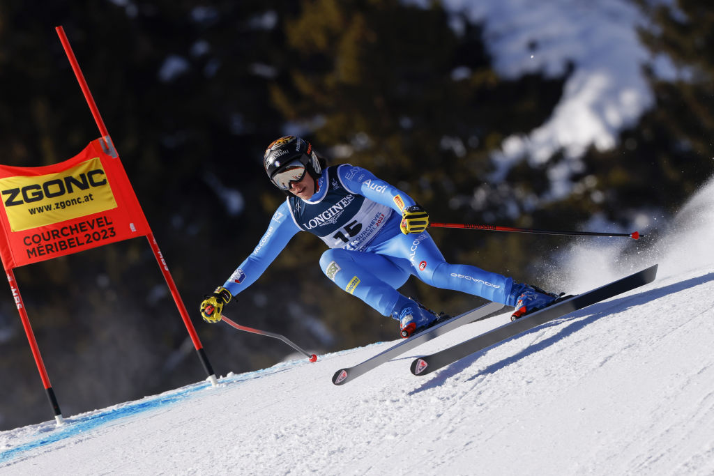 Fede, un super-g da... paura: Brignone è in testa alla combinata mondiale, Shiffrin paga quasi un secondo