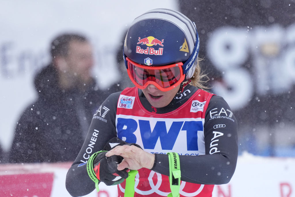 Il sorriso di Elena, è una Curtoni splendida nella 'sua' Sankt Moritz: 'Spero che Sofia stia bene'