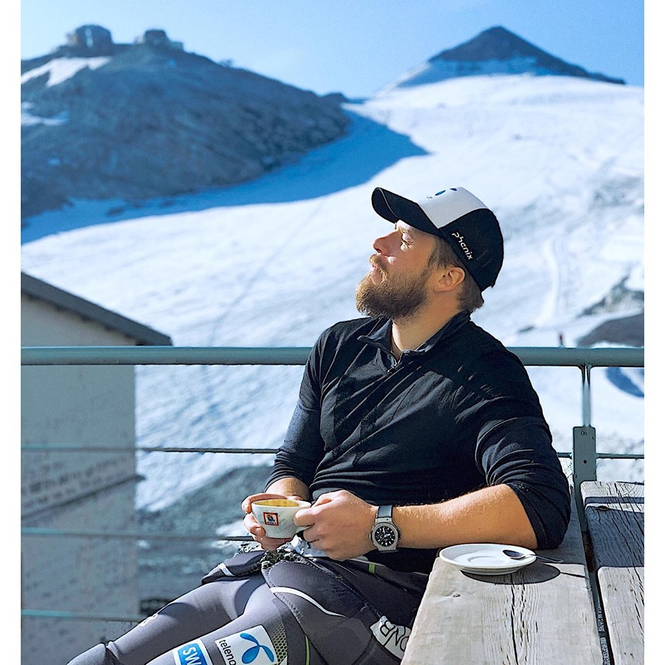 Jansrud e i norge, che spasso allo Stelvio: allenamenti top e... un buon caffè al rifugio per l'iridato di discesa
