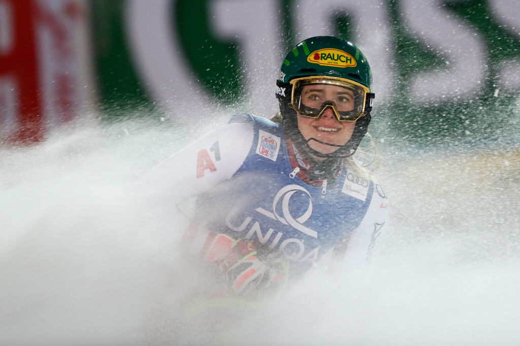 Slalom mondiale: Liensberger davanti a Vlhova, si allontana la cinquina d'oro per Shiffrin