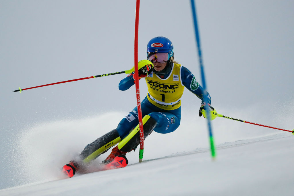 Sì, Mikaela Shiffrin è tornata! E' già duello con Vlhova, che la precede di soli 15 centesimi dopo la prima di Levi
