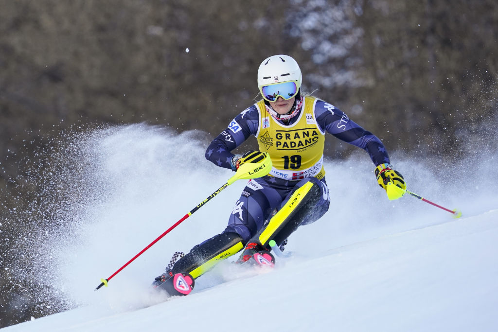 Le azzurre dominano la 1^ manche dello slalom in Valle Aurina: Tschurtschenthaler davanti, Sola per il primo podio