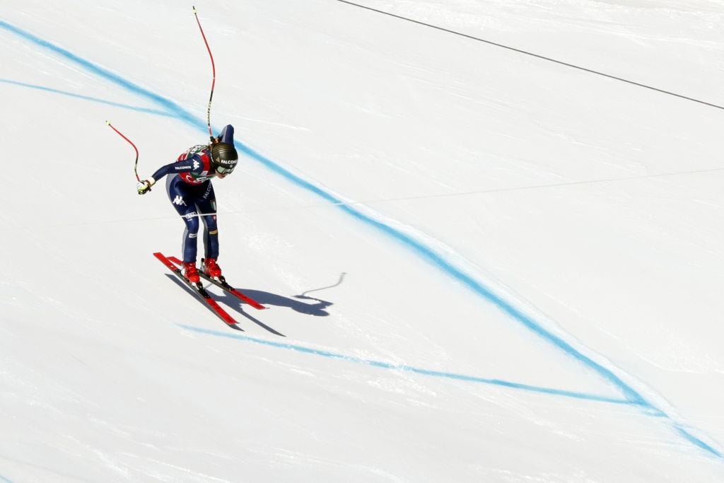 C'è tanto azzurro davanti nella prima prova di Crans-Montana: guida sempre lei, Sofia Goggia