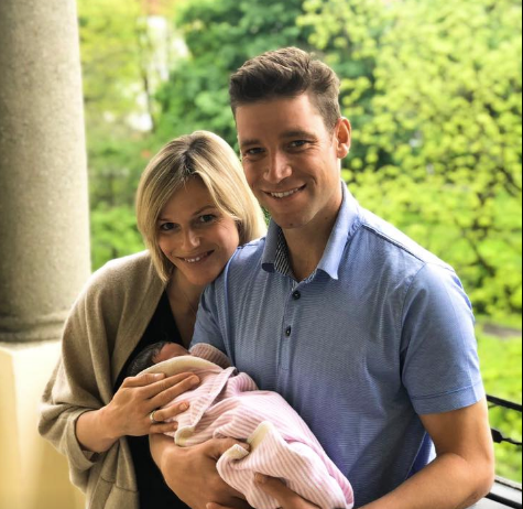 Marlies Schild e Benni Raich genitori per la terza volta: dopo due maschietti, è nata la piccola Magdalena
