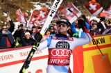 Beat Feuz è raggiante: 