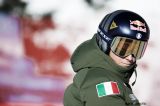 A Cortina c'è vento forte, ma la discesa sull'Olympia delle Tofane dovrebbe regolarmente partire