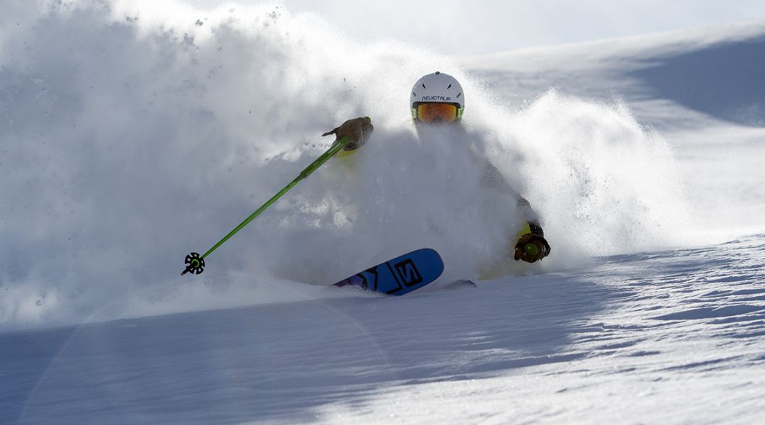 Alberto Magri al test di Salomon QST Blank (2024)