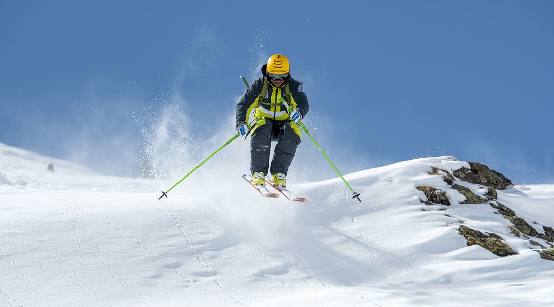 Alberto Sugliano al test di Salomon MTN Explore 95 (2022)