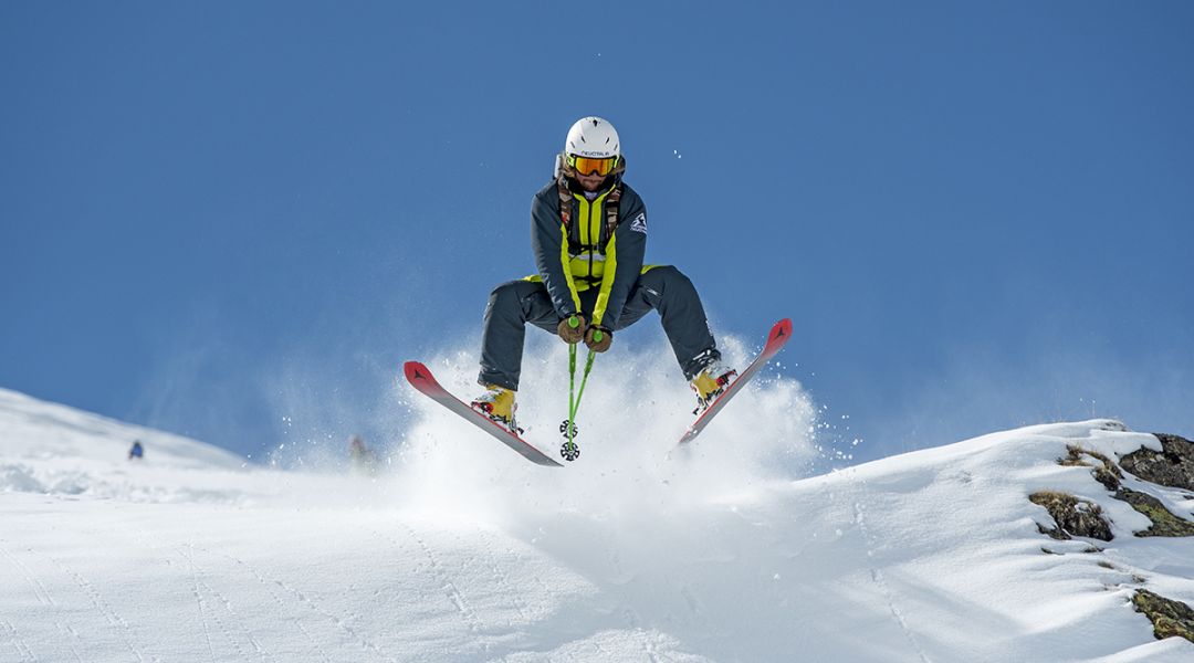 Alberto Magri al test di Atomic Maverick 95 Ti (2024)