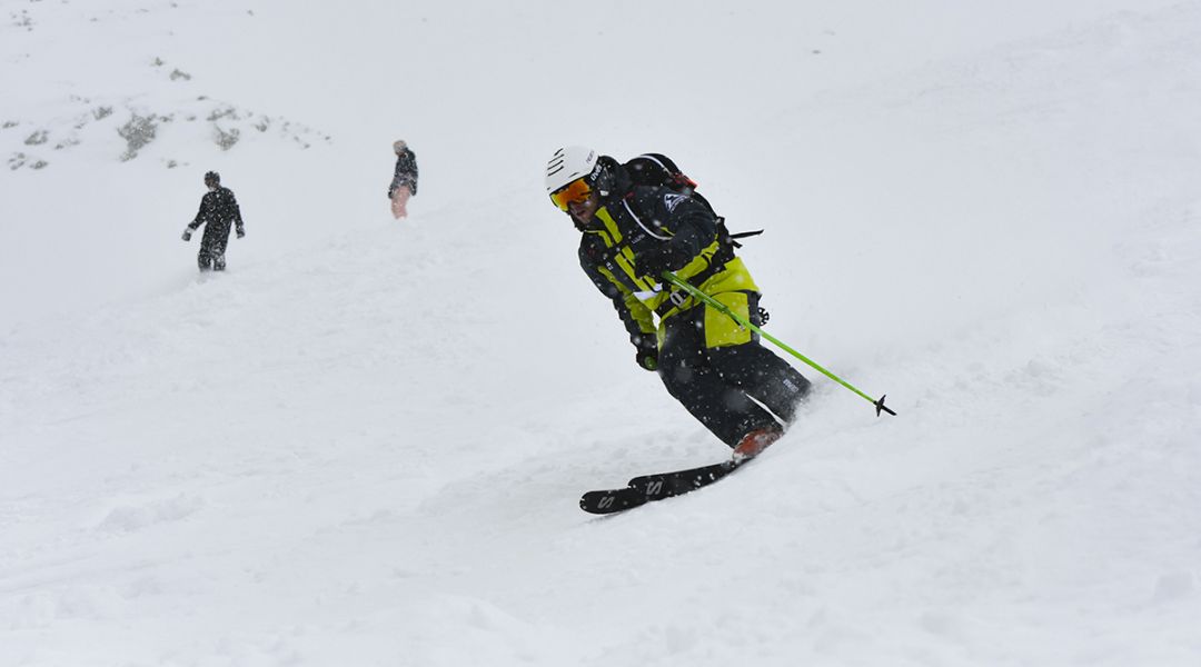 Ludovico Grimoldi al test di Salomon MTN 86 Pro (2024)