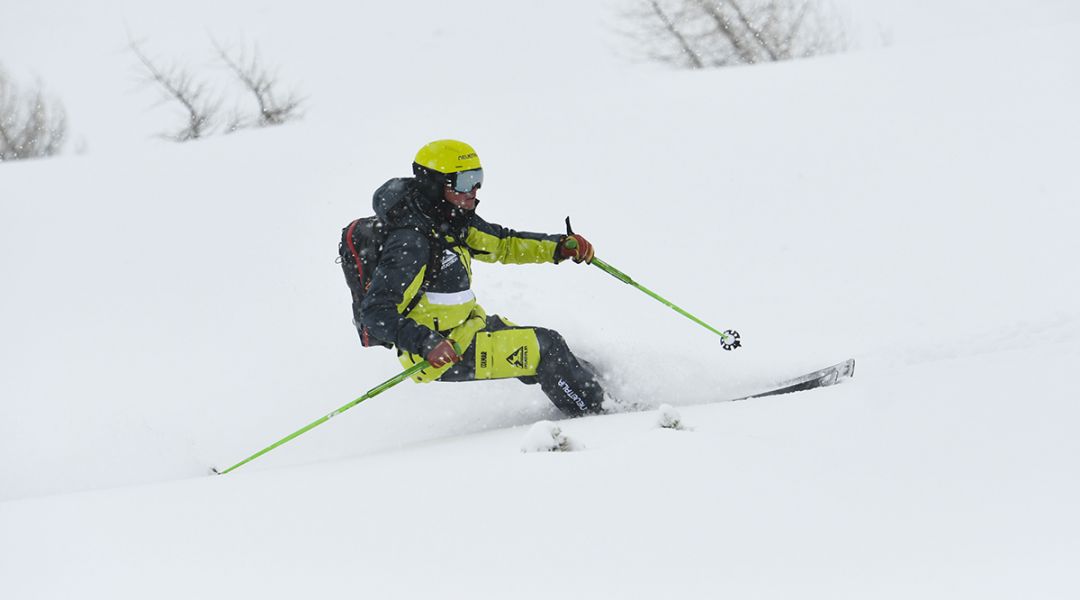 Federico Secchi al test di K2 Mindbender 99Ti (2023)