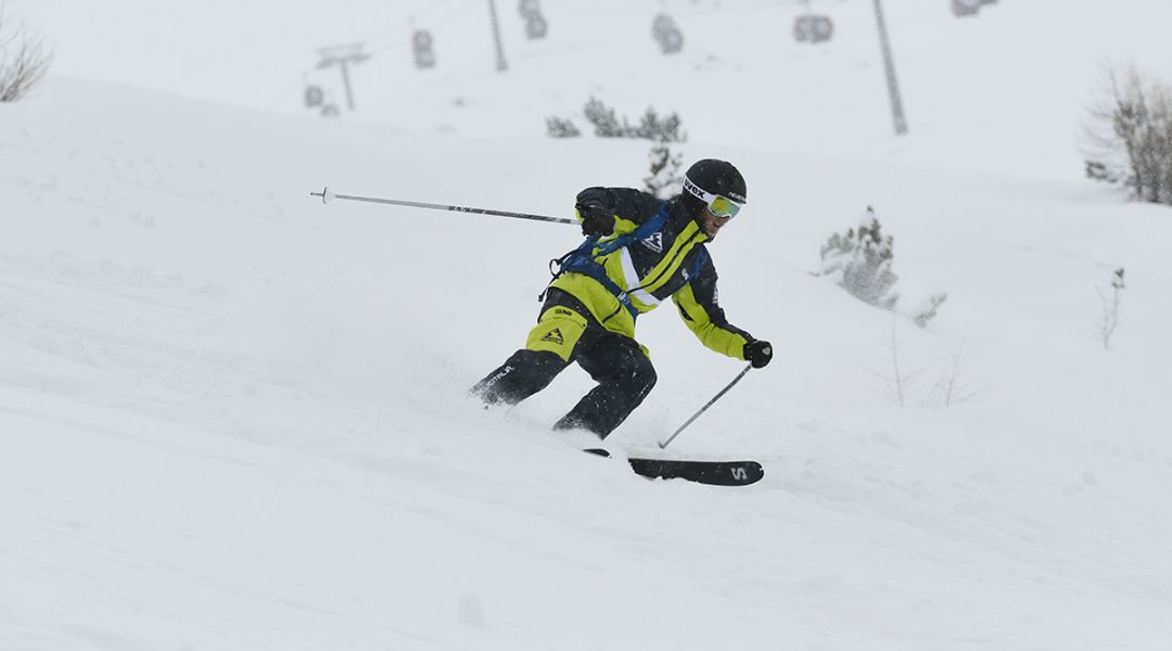 Luca Marchetti al test di Salomon MTN 86 Pro (2023)