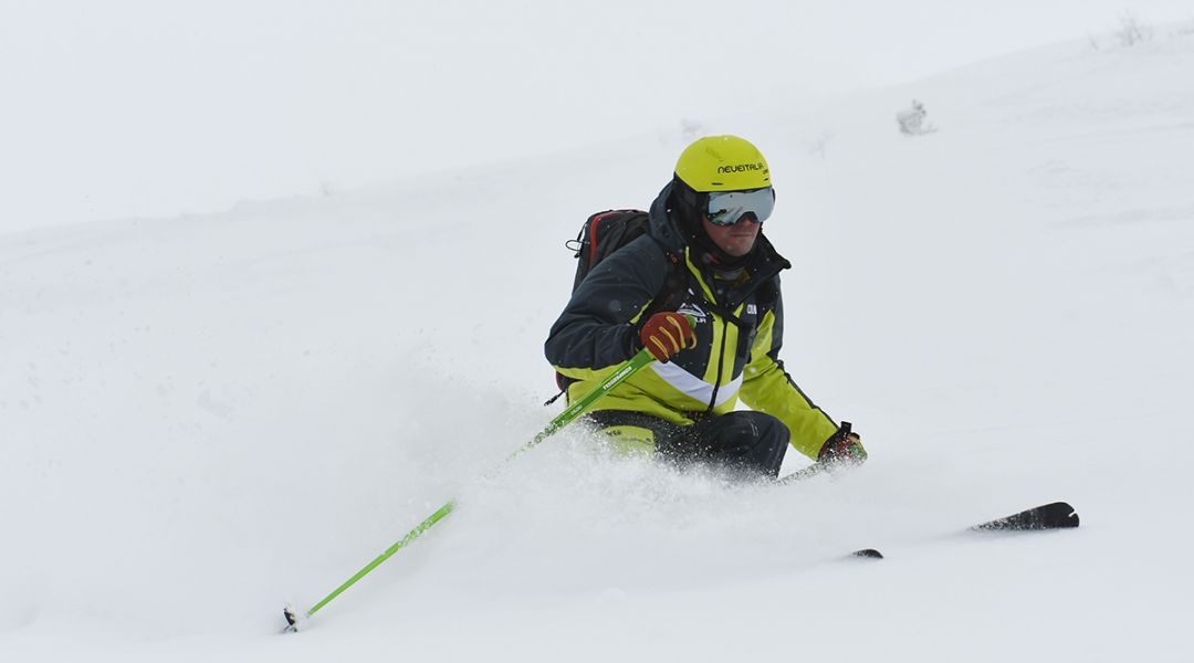 Federico Secchi al test di Atomic Backland 95 (2023)