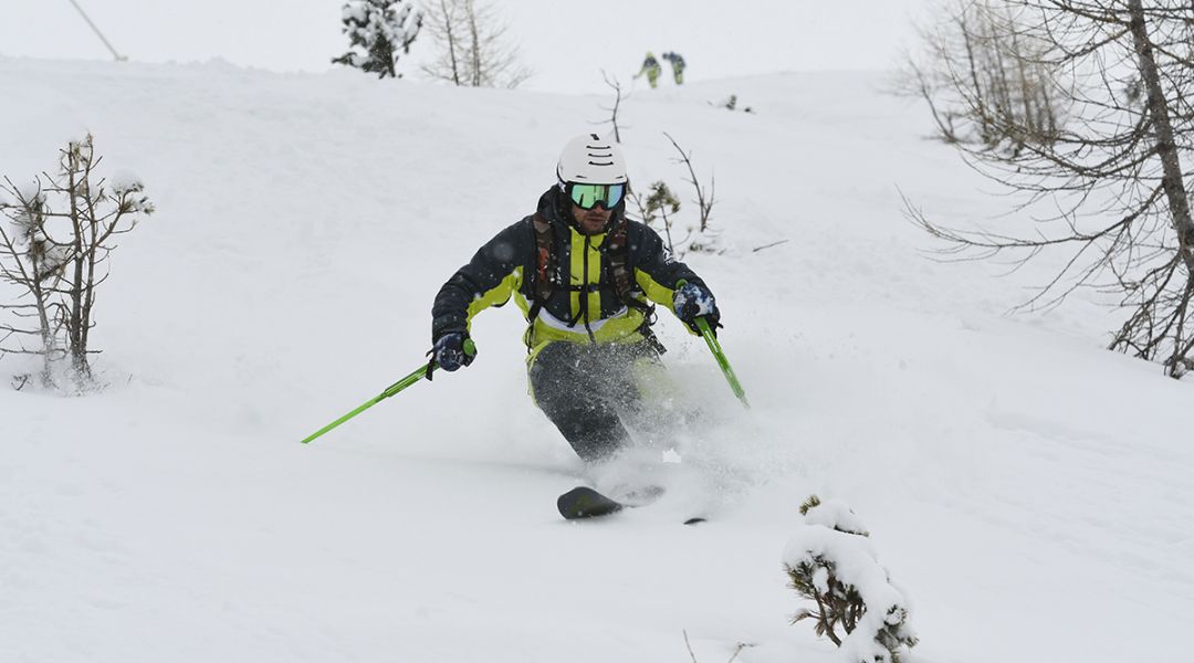 Alberto Magri al test di K2 Mindbender 99Ti (2024)