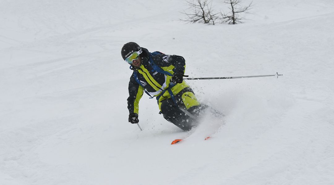 Luca Marchetti al test di Blizzard Zero G 95 (2025)