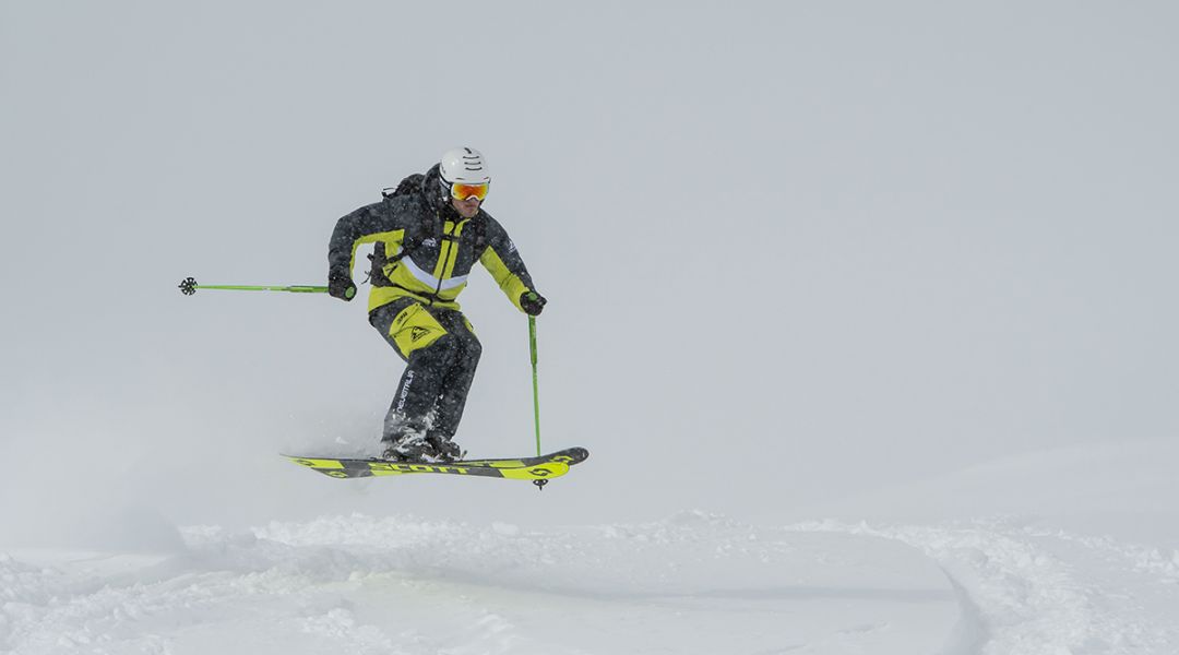 Umberto Genitatti al test di Scott Pure Mission 98 Ti (2023)