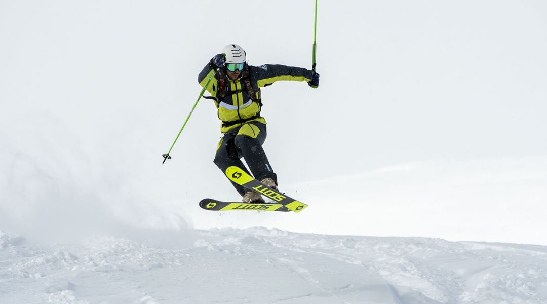 Alberto Magri al test di Scott Pure Mission 98 Ti (2025)
