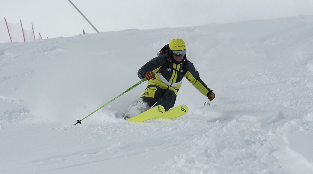 Federico Secchi al test di Blackcrows Orb Freebird (2023)