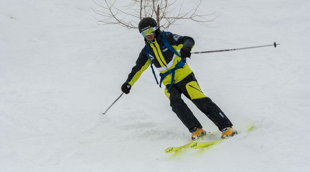 Luca Marchetti al test di Blackcrows Orb Freebird (2023)