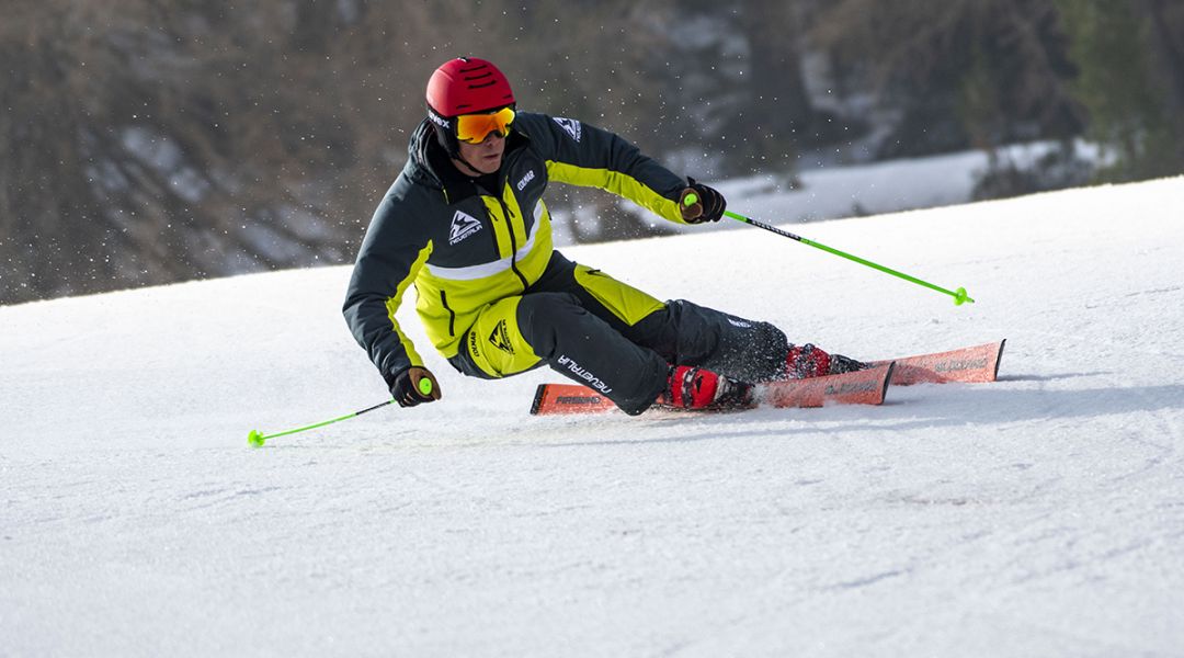 Francesco Bertolini al test di Atomic Redster CS 130  (2023)