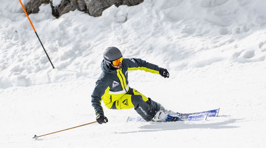 Federico Casnati al test di Salomon S/Race GS 12 (2023)