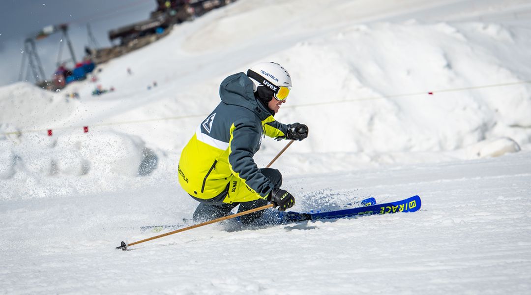 Stefano Belingheri al test di Salomon S/Race Pro GS 175 (2022)