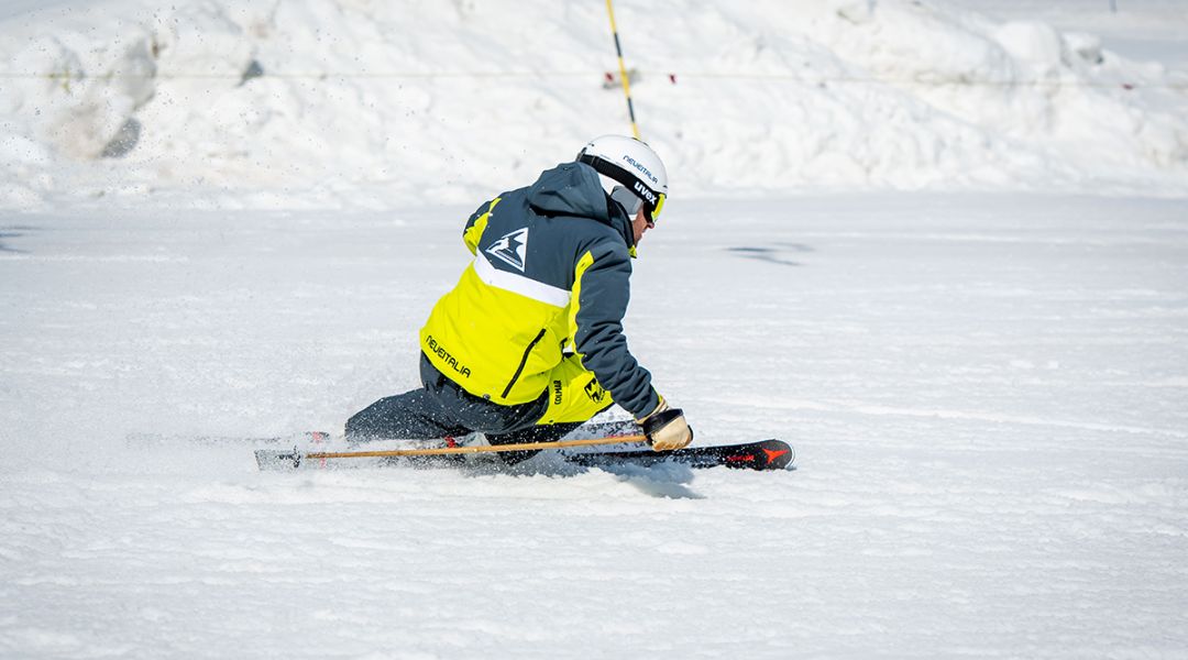 Gianluca Branciaroli al test di Atomic Redster G9i Revo S (2022)