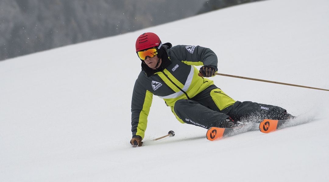 Francesco Bertolini al test di Nordica Speedmachine 3 130 (2023)