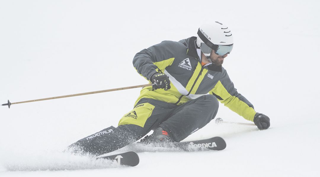 Giordano Magri al test di Rossignol Hero World Cup 140 (2023)