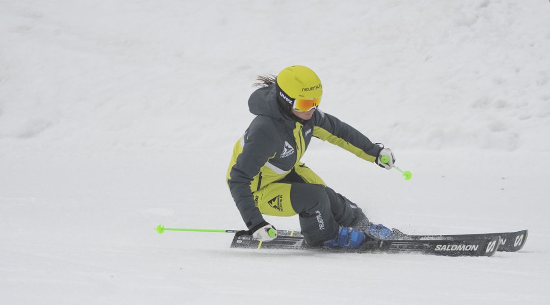 Isabel Anghilante al test di Salomon S/MAX 12 (2023)