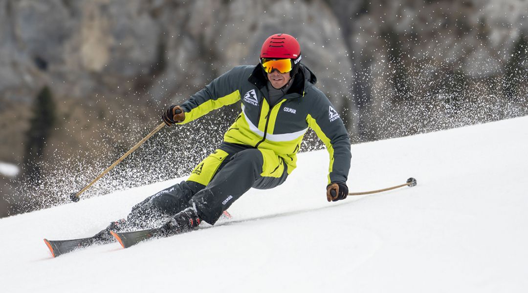 Francesco Bertolini al test di Nordica Speedmachine 3 110 (2023)