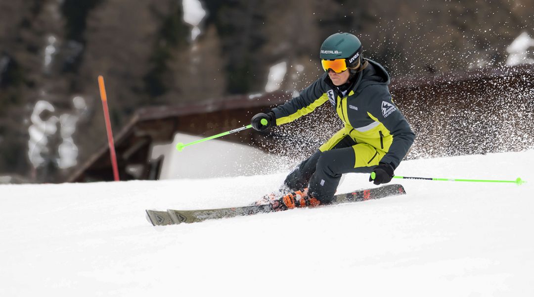 Valeria Poncet al test di Rossignol React 8 CAM (2023)