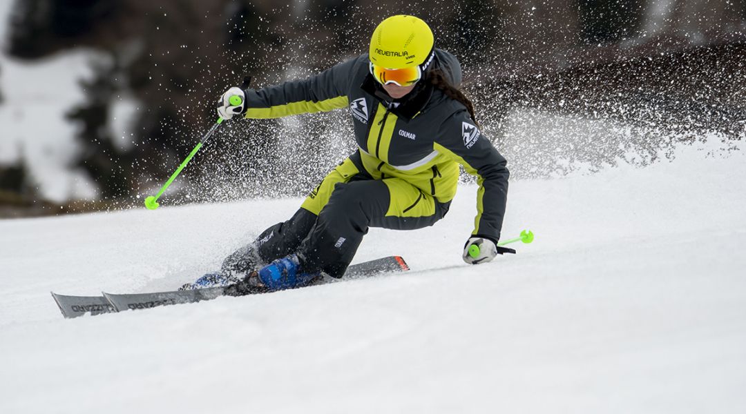 Isabel Anghilante al test di Blizzard Firebird RTI (2023)