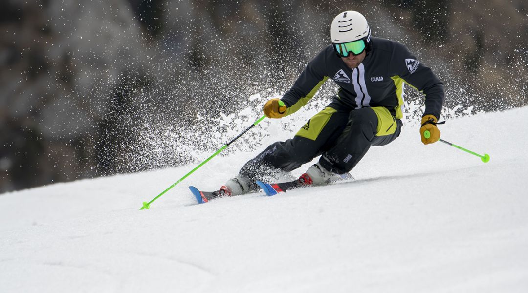 Gianluca Branciaroli al test di Dynastar Speed Omeglass Master SL R22 (2023)