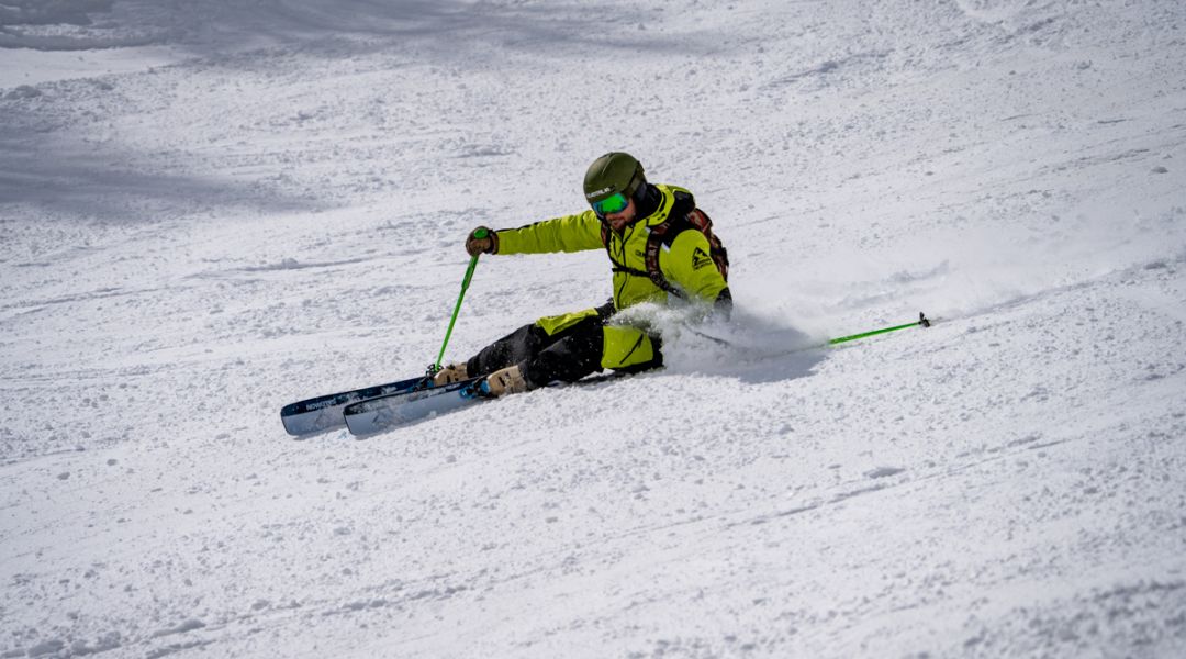 Alberto Magri al test di Salomon QST ECHO 106 (2025)