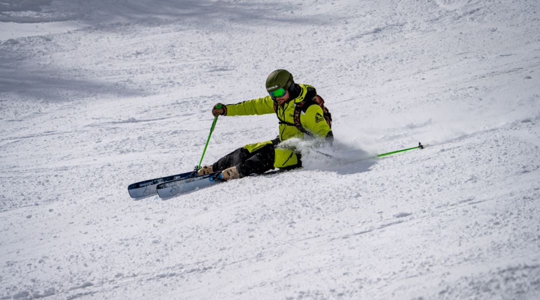 Alberto Magri al test di Salomon QST ECHO 106 (2024)