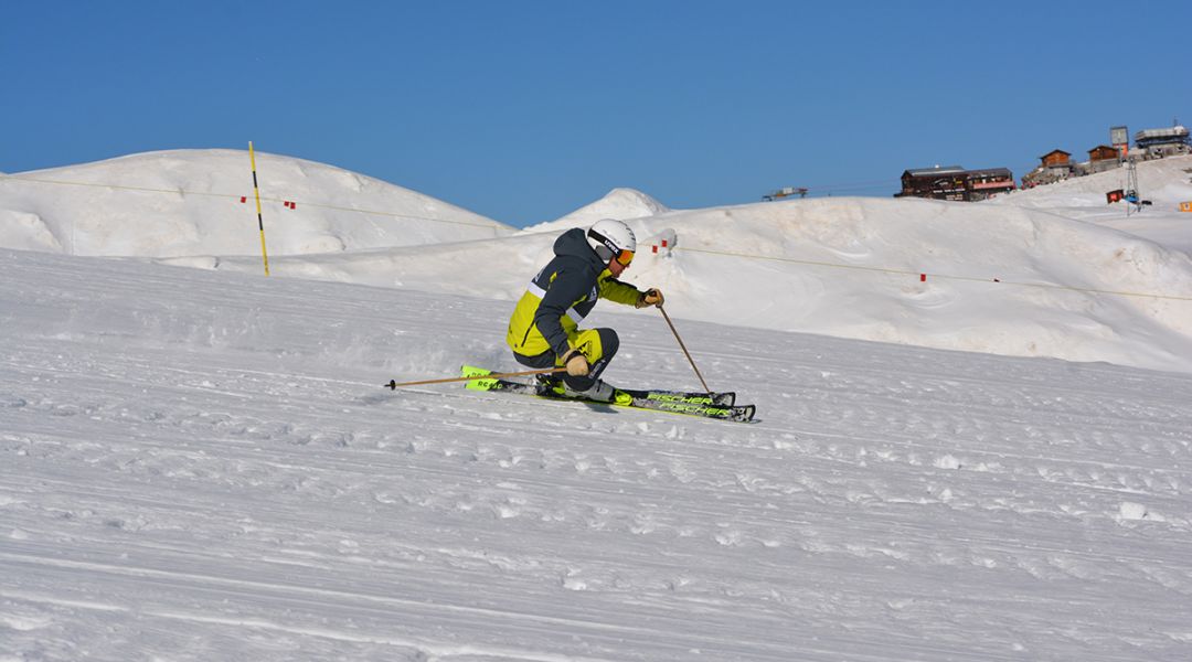 Gianluca Branciaroli al test di Fischer RC4 WorldCup SC Pro (2022)