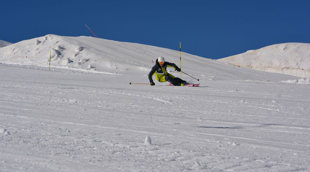 Stefano Belingheri al test di Fischer RC4 The Curv M/O-PLATE (2022)