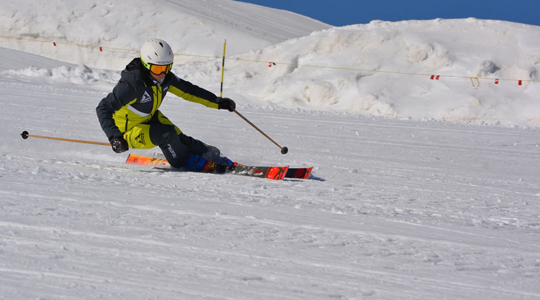 Isabel Anghilante al test di Rossignol Hero Master M15 R22 WC (2022)