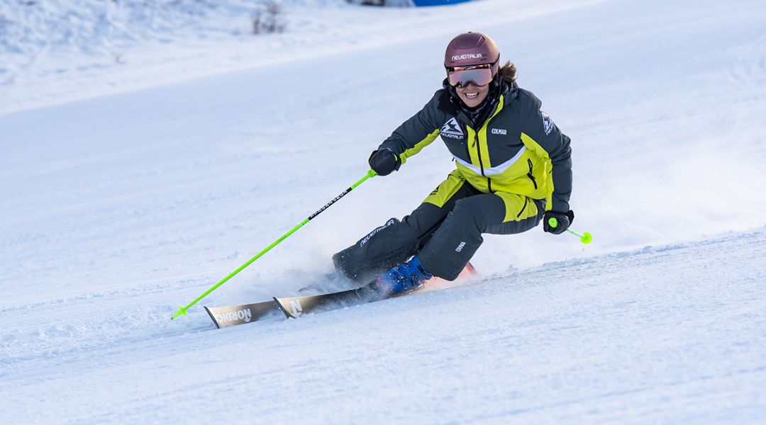 Laura Jardi al test di Nordica Dobermann GSM RB Piston (2023)