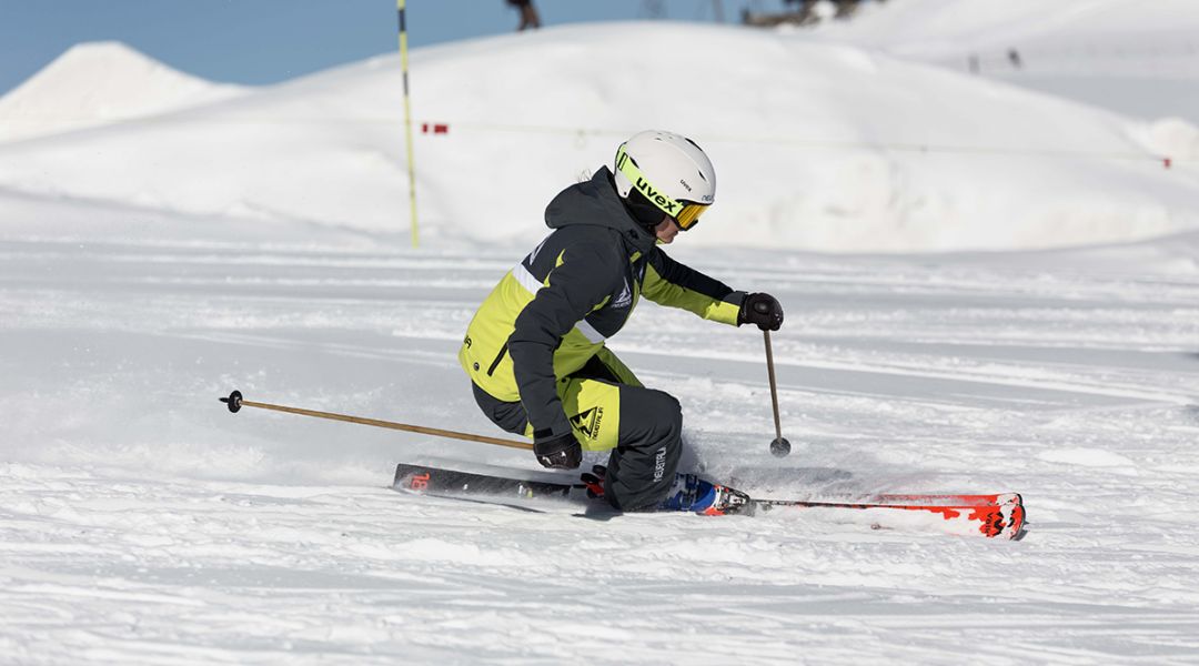 Isabel Anghilante al test di Volkl Racetiger GS Master (2024)