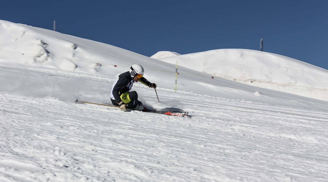 Gianluca Branciaroli al test di Nordica Dobermann Spitfire 70 PRO  (2023)