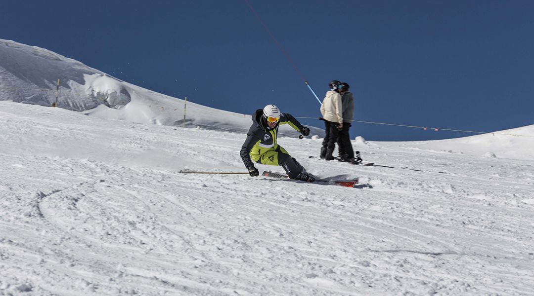 Stefano Belingheri al test di Volkl Racetiger GS Master (2022)