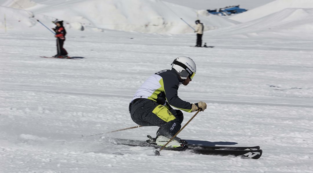 Gianluca Branciaroli al test di Nordica Dobermann Spitfire 76 Pro (2022)