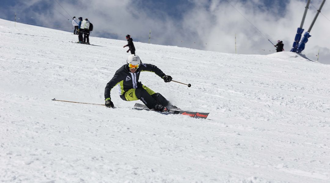 Stefano Belingheri al test di Nordica Dobermann Spitfire 76 Pro (2022)