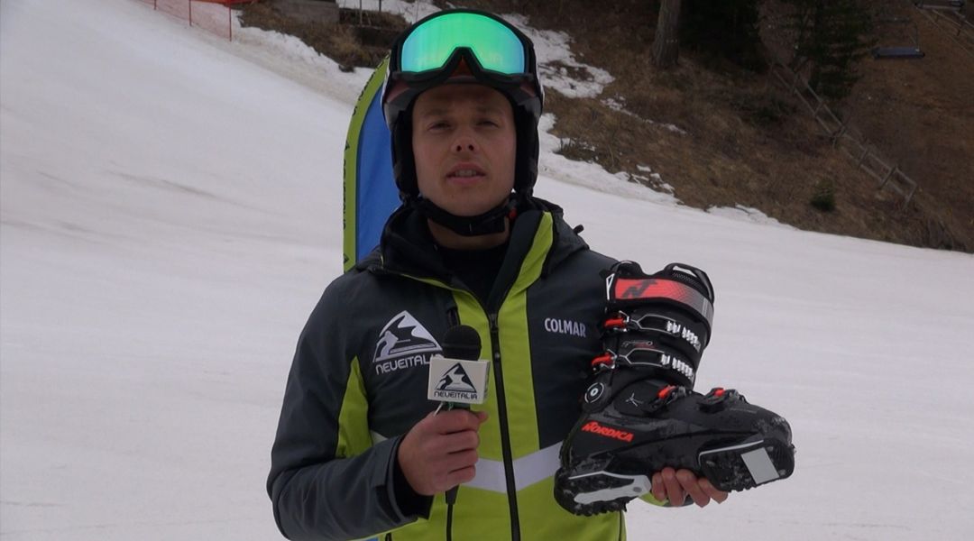 Davide Marinelli al test di Nordica Speedmachine 3 110 (2023)