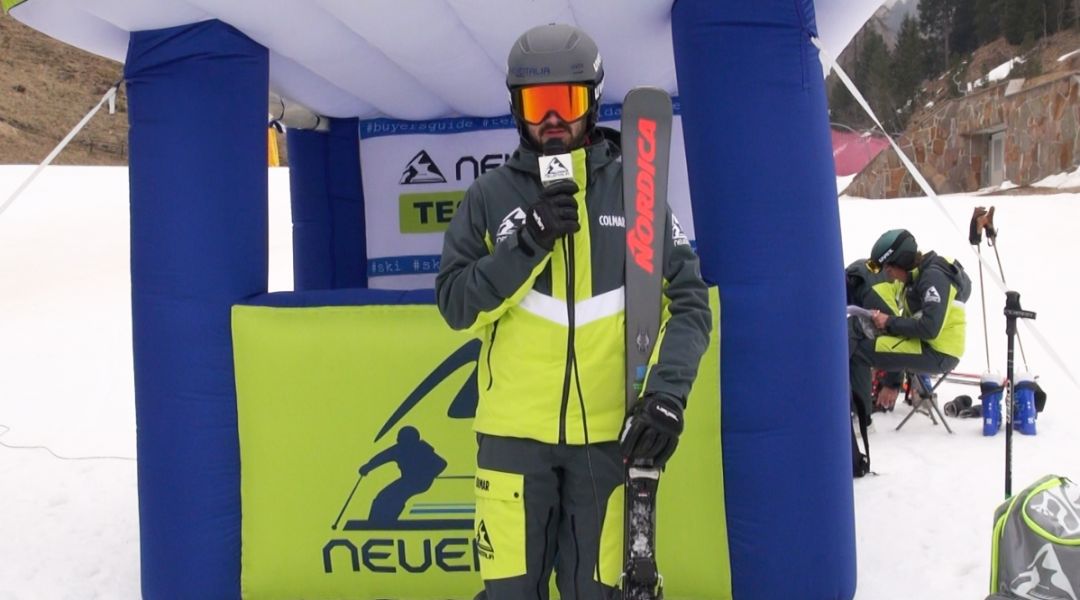 Federico Casnati al test di Nordica Dobermann Spitfire 70 PRO (2023)