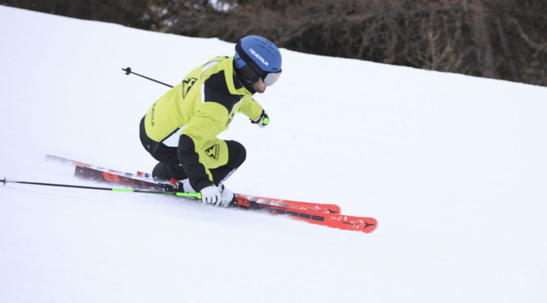 Federico Casnati al test di Atomic Redster G8 Revoshock C (2025)