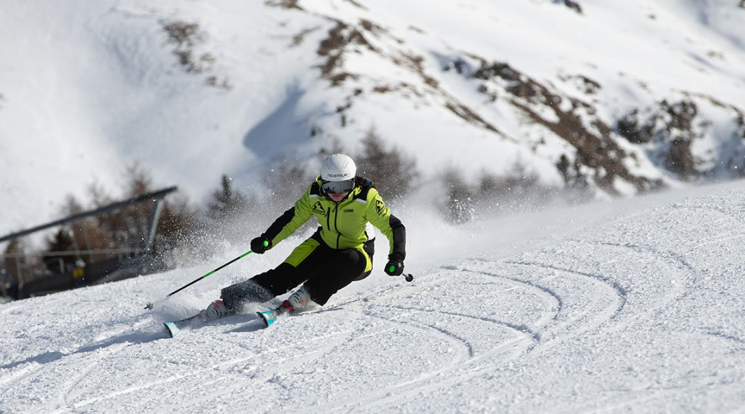 Nicole Rocca al test di Atomic Redster X9RS Revoshock S (2025)