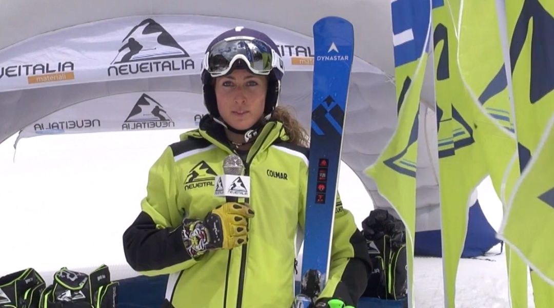 Giulia Antonucci al test di Dynastar Speed Course Master GS Konect (2024)